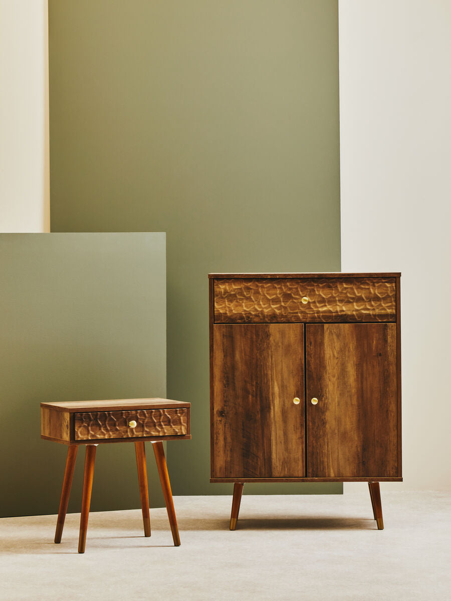 Frida Two Door and One Drawer Cabinet