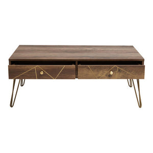 Flori Two Drawer Coffee Table