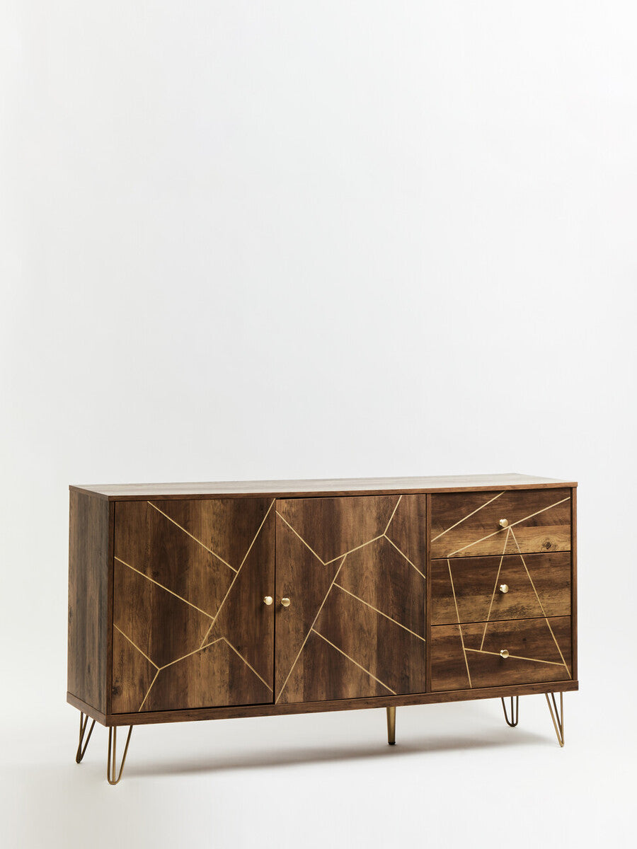 Flori Sideboard with 2 Doors and 3 Drawers