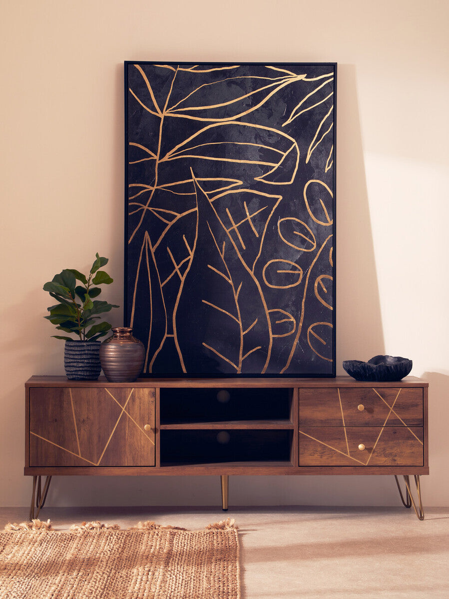Flori One Door and Two Drawer Media Unit