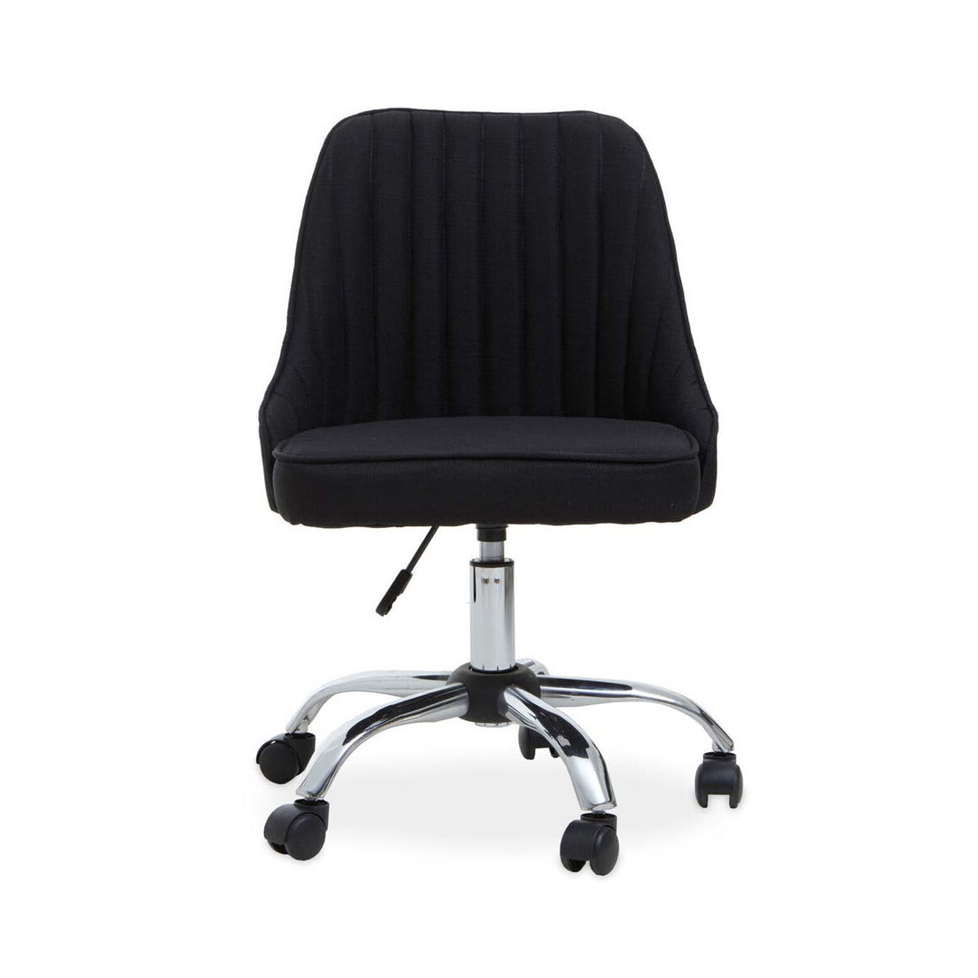 Alexi Black Fabric Home Office Chair