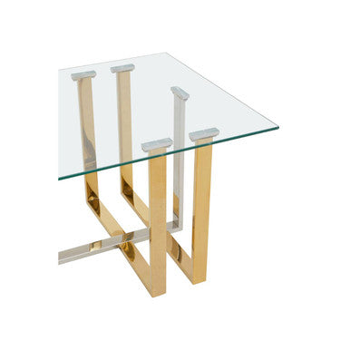 Alvea Silver and Gold Coffee Table - image 9