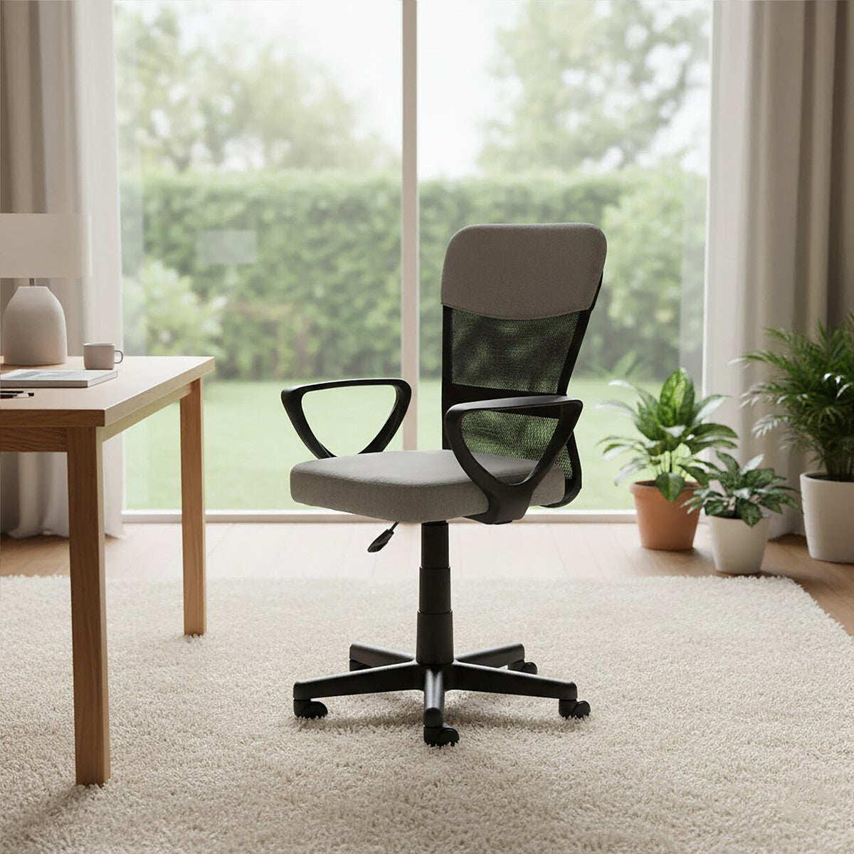 Stratford Black And Grey Home Office Chair