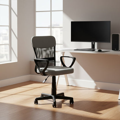 Stratford Black And Grey Home Office Chair
