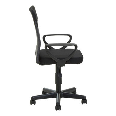 Stratford Black And Dark Grey Home Office Chair