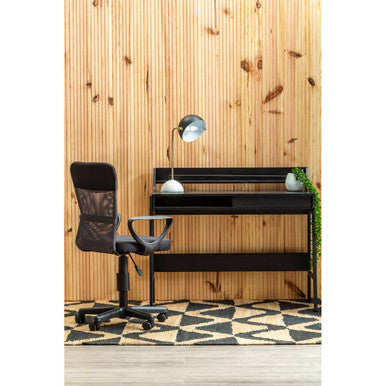 Stratford Black And Dark Grey Home Office Chair