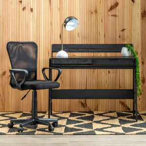 Stratford Black Tapered Back Home Office Chair