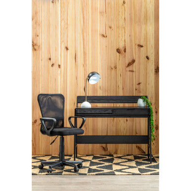 Stratford Black Tapered Back Home Office Chair