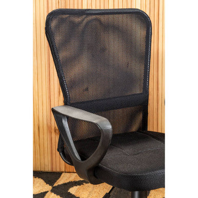 Stratford Black Tapered Back Home Office Chair