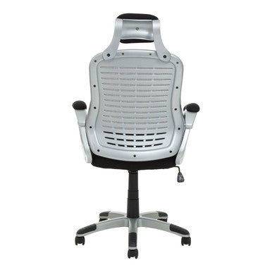 Stratford Black and Silver Home Office Chair