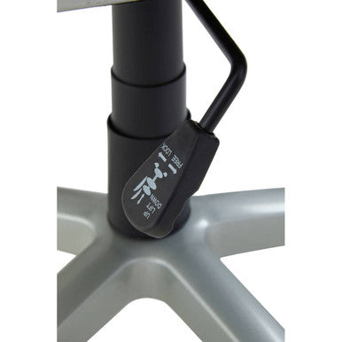 Stratford Black and Silver Home Office Chair