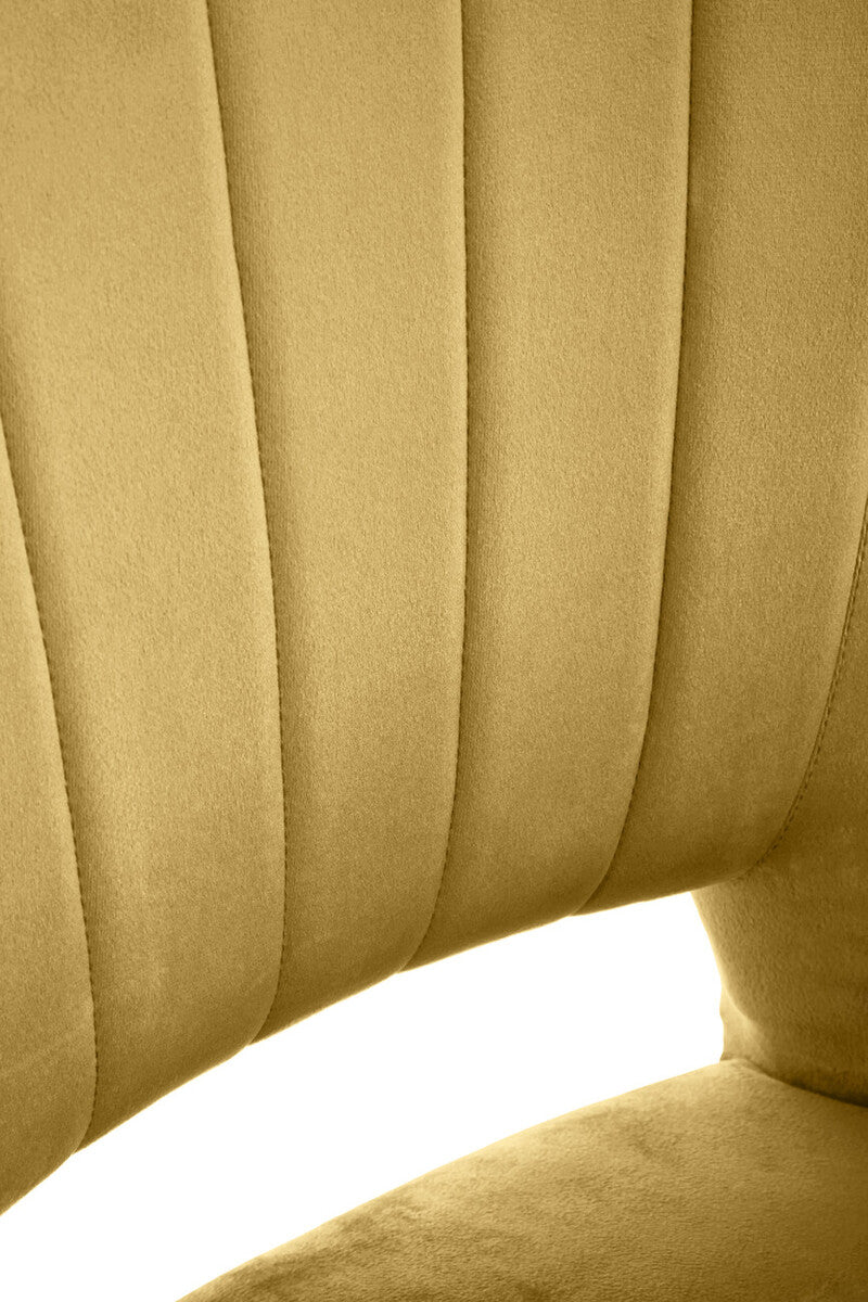 Loretta Pistachio Velvet Chair With Black Wood Legs - Image 8