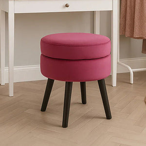 Loretta Wine Velvet Stool