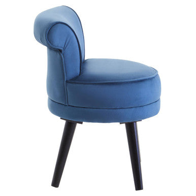 Kids Loretta Midnight Velvet Chair