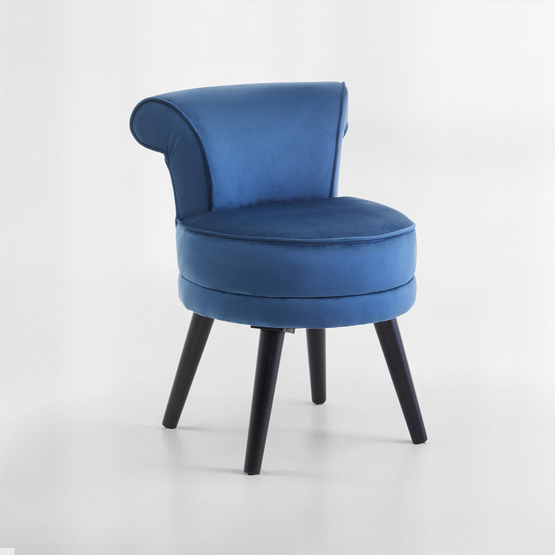 Kids Loretta Midnight Velvet Chair