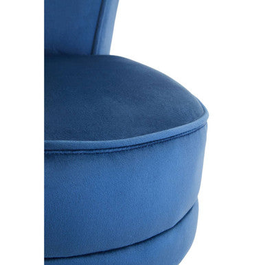 Kids Loretta Midnight Velvet Chair