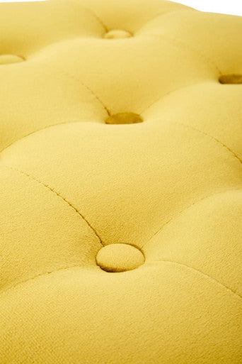 Loretta Pistachio Velvet Stool With Matte Gold Finish Base