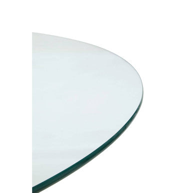 Salford Round Dining Table With Grey Metal Legs