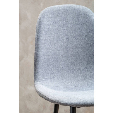 Salford Grey Fabric Dining Chair