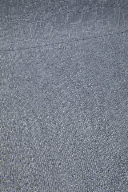 Salford Grey Fabric Dining Chair with Black Legs