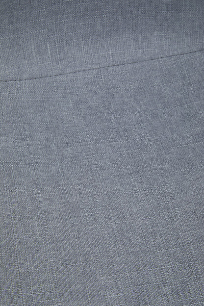 Salford Grey Fabric Dining Chair with Black Legs