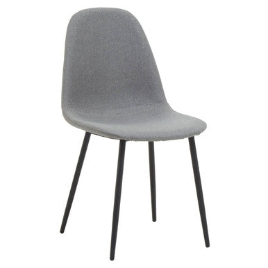 Salford Mink Fabric Dining Chair