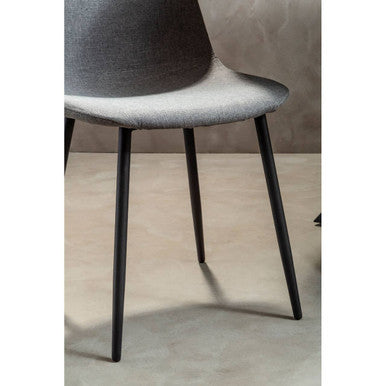 Salford Mink Fabric Dining Chair