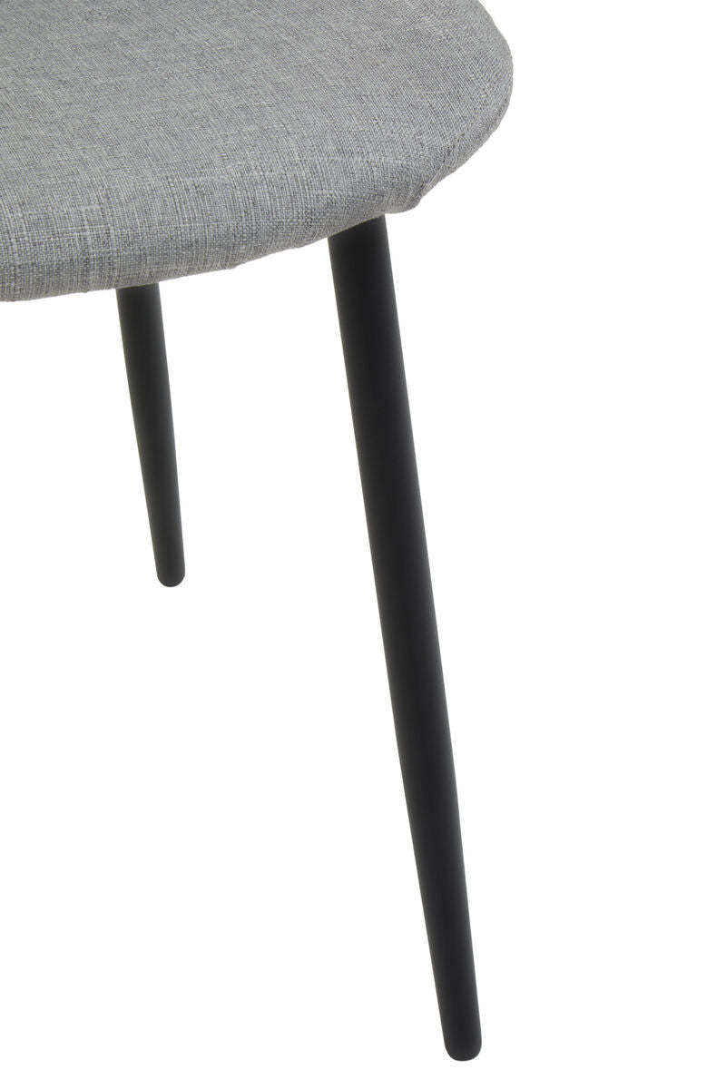 Salford Mink Fabric Dining Chair