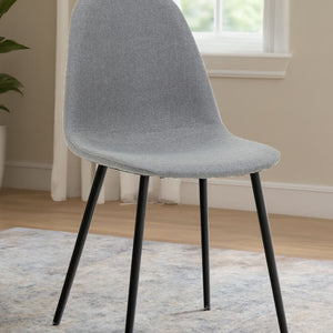 Salford Mink Fabric Dining Chair