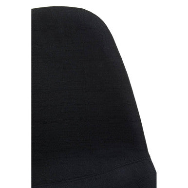 Salford Black Fabric Dining Chair