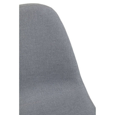 Salford Dining Chair With Grey Powder Legs