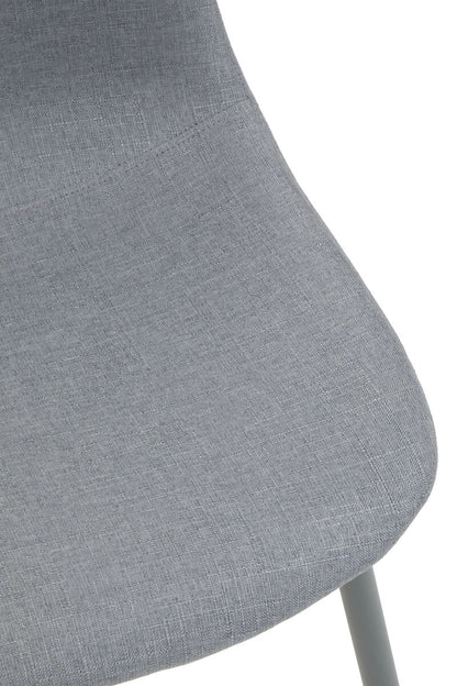 Salford Grey Fabric Dining Chair