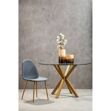 Salford Dining Chair With Ash Wood Effect Legs