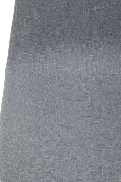 Salford Grey Fabric Dining Chair With Wood Effect Legs