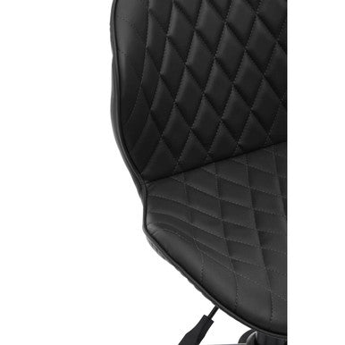 Brent Black Armless Home Office Chair