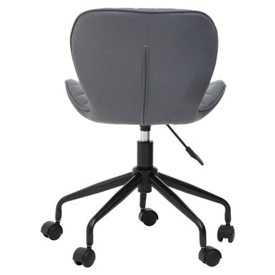 Brent Grey And Black Home Office Chair