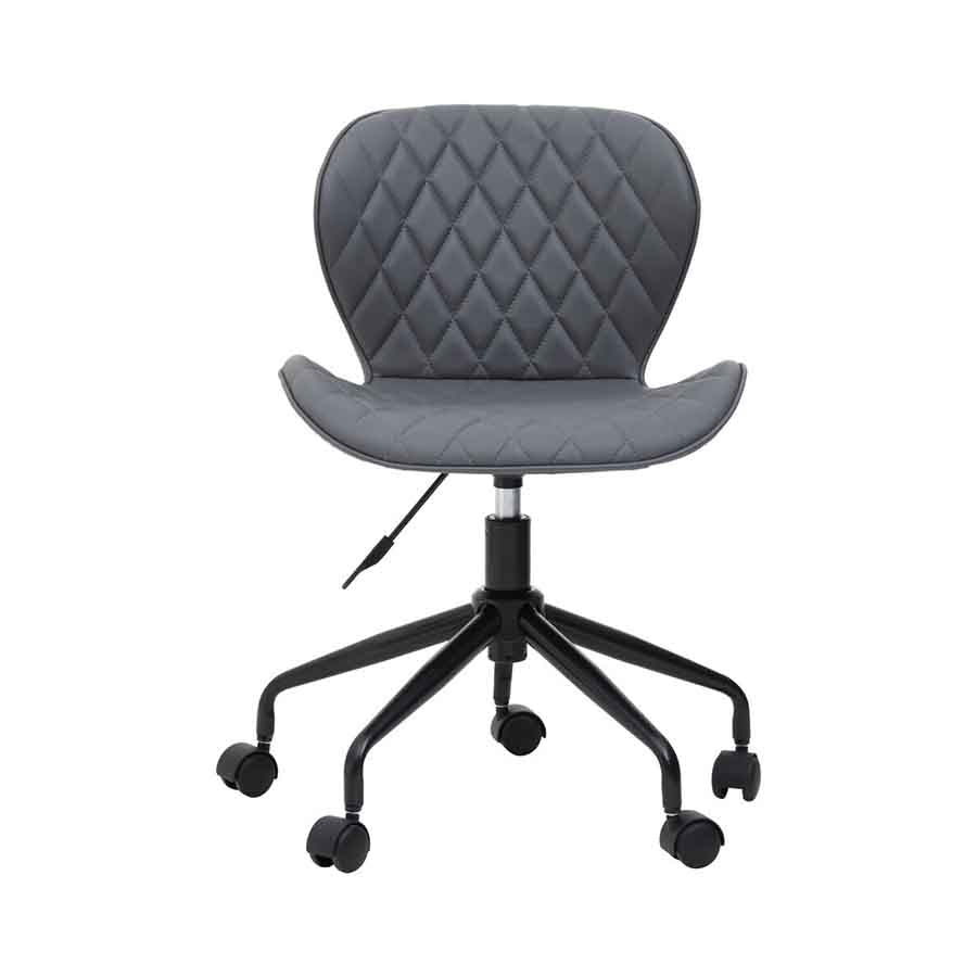 Brent Grey And Black Home Office Chair
