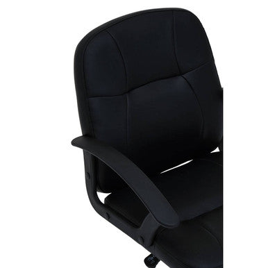 Brent Black Small Home Office Chair