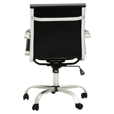 Brent Grey Low Back Home Office Chair