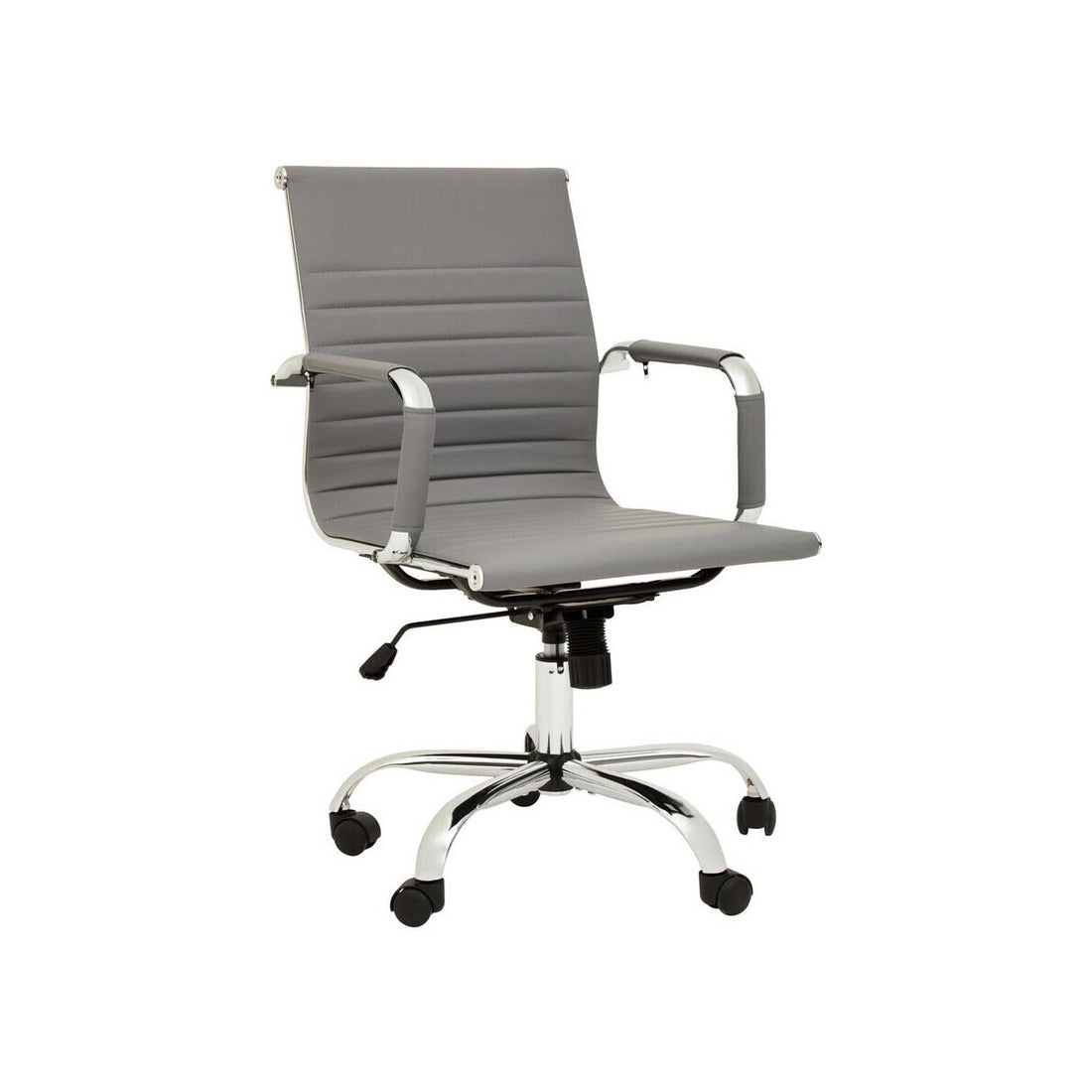Brent Grey Low Back Home Office Chair