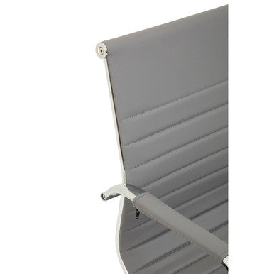 Brent Grey Low Back Home Office Chair