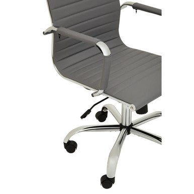Brent Grey Low Back Home Office Chair