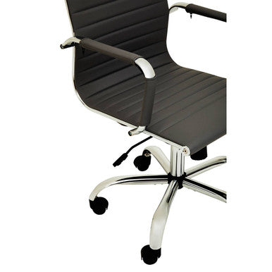 Brent Black Low Back Home Office Chair