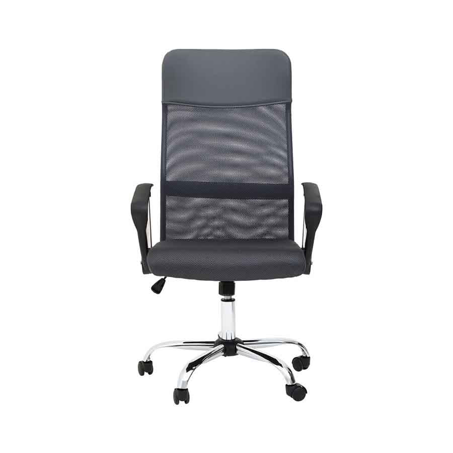 Brent Grey Mesh Home Office Chair
