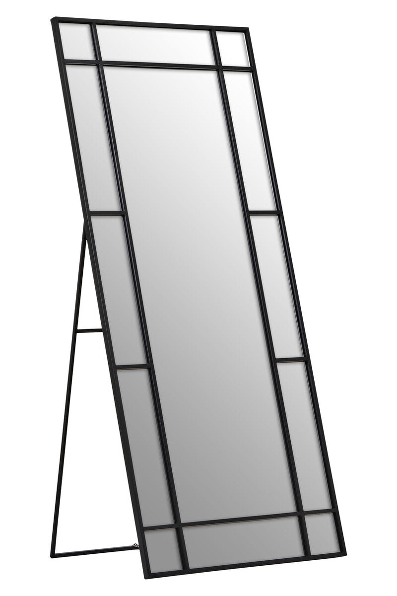 Tiana Floor Standing Mirror Black Frame