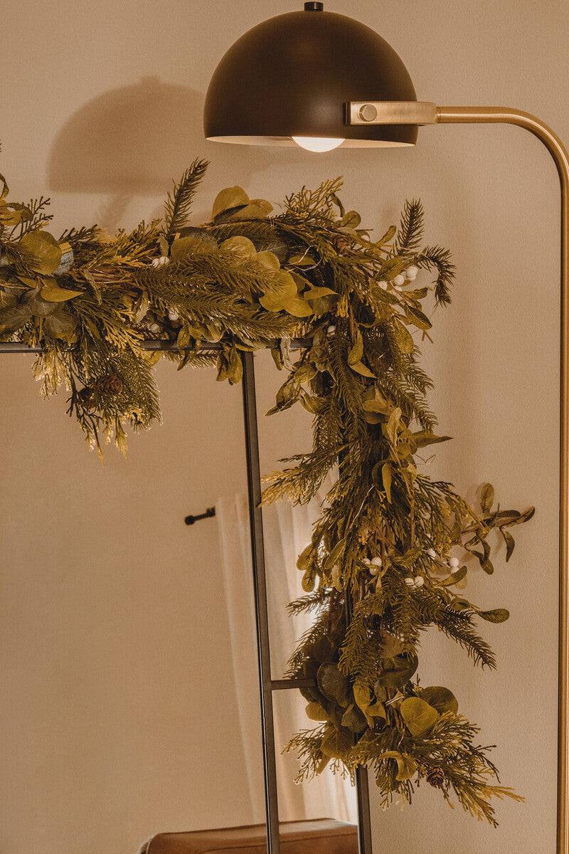 Tiana Floor Standing Mirror Black Frame