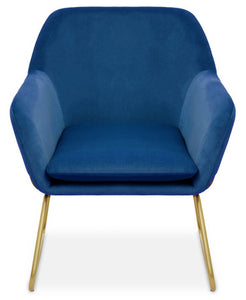 Xander Midnight Velvet Armchair