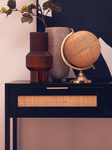 Sherman Black Wood Console Table