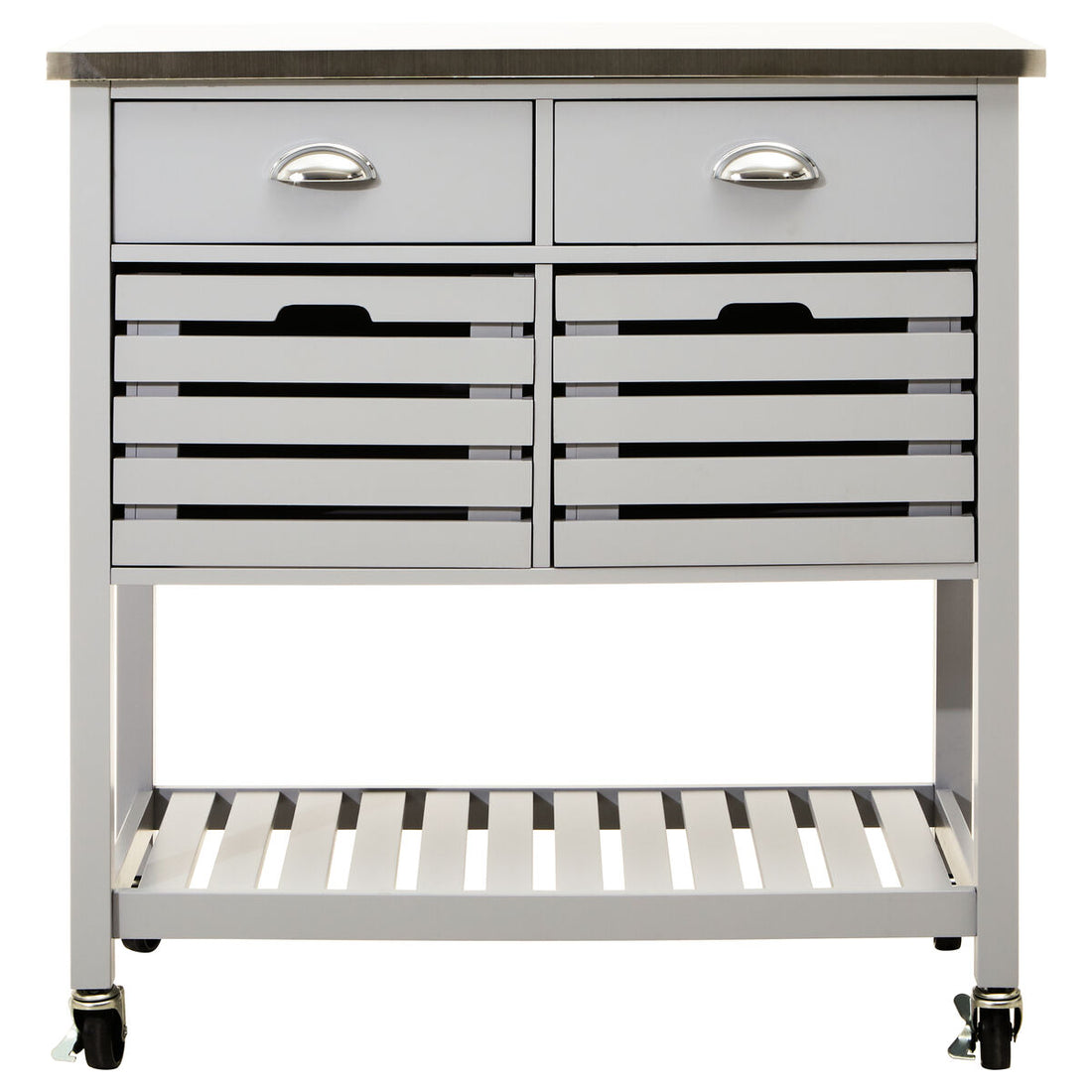 Frankfurt Grey Kitchen Trolley