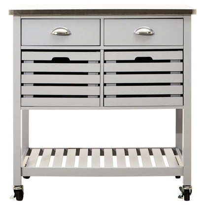 Frankfurt Grey Kitchen Trolley